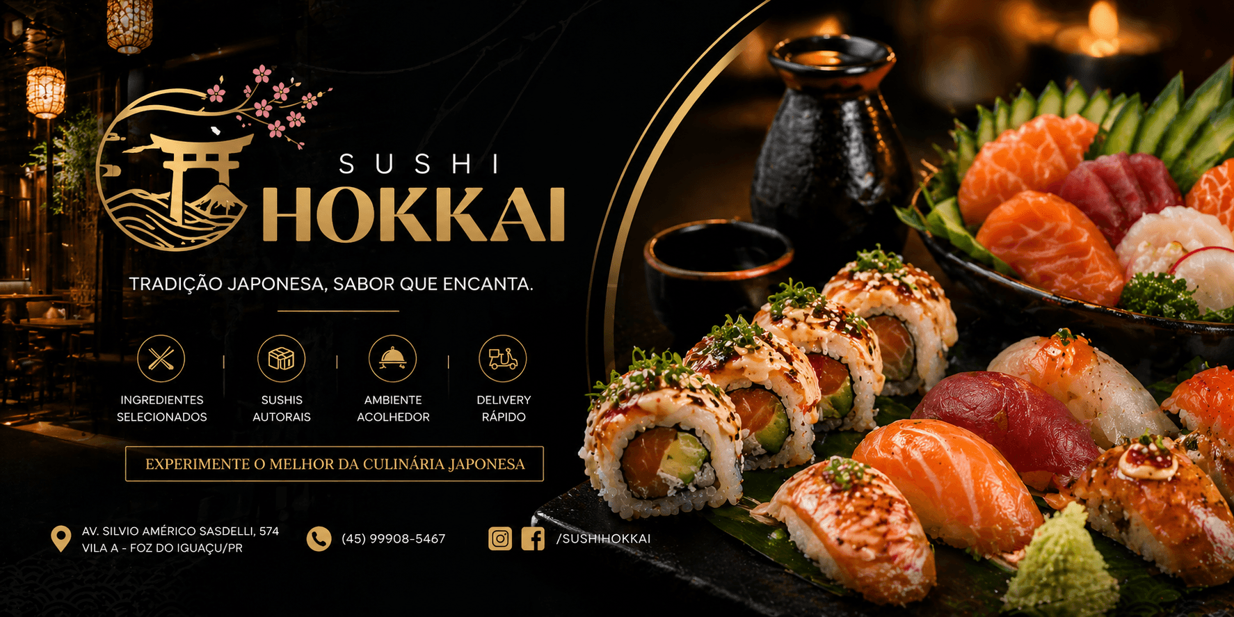 Foto 1 de Sushi Hokkai